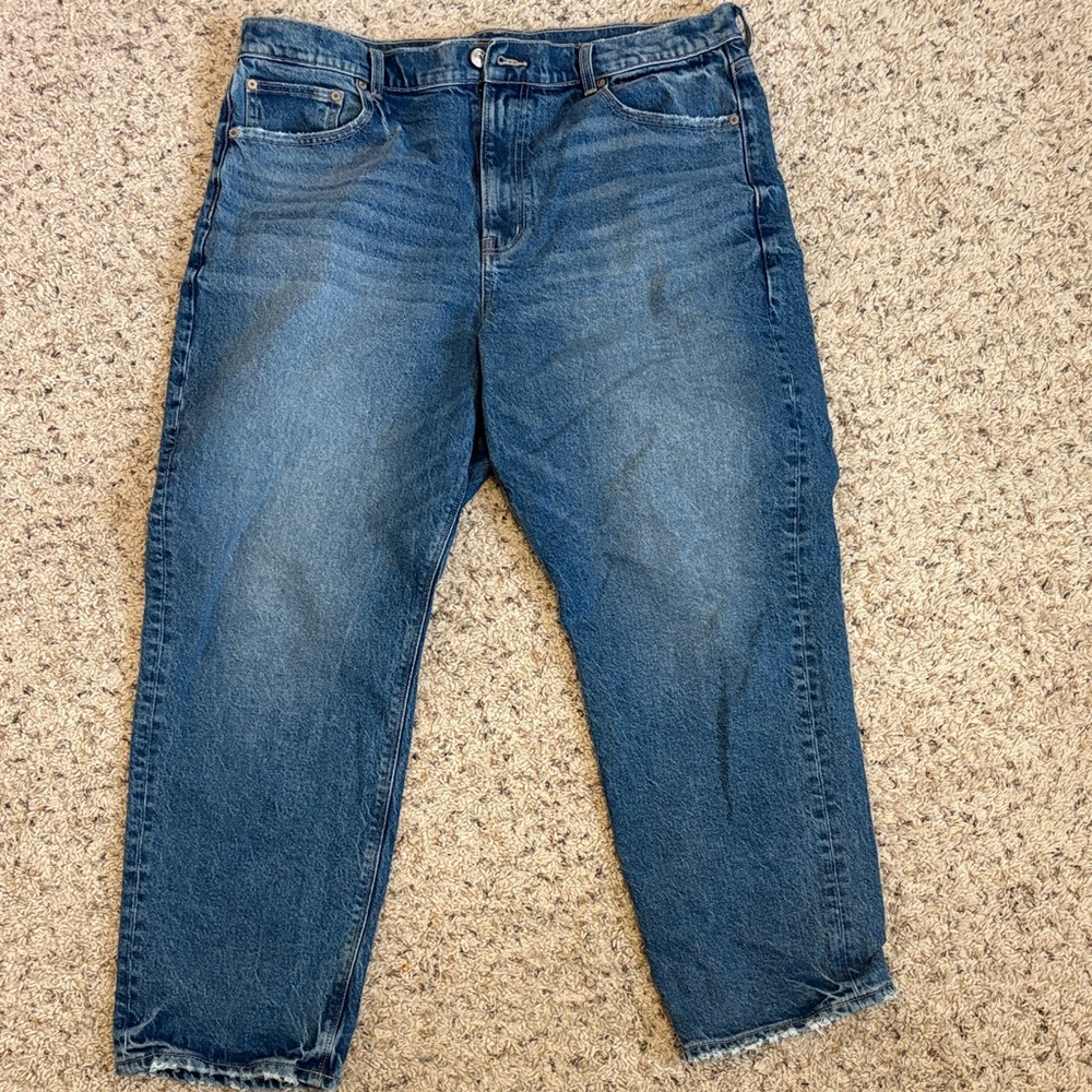 American Eagle Outfitters super high rise straight